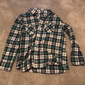 Plaid button up